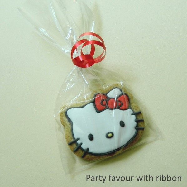 Personalised party bag cookies